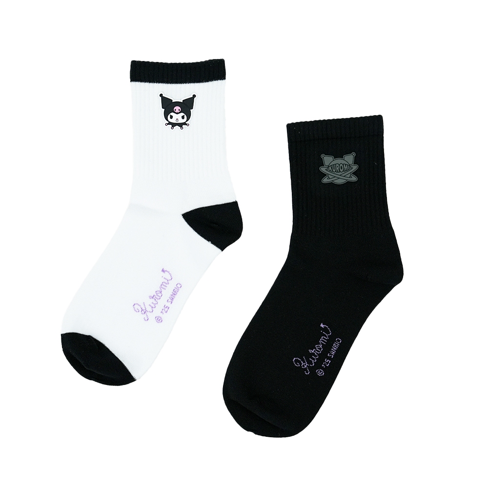 Skechers สเก็ตเชอร์ส ถุงเท้าผู้หญิง Women Kuromi Socks Crew Socks (2 Pairs) - SL325W612-00QF (latest) — صورة 5