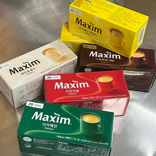 Maxim Mocha Gold Coffee กาแฟเกาหลี 1 กล่อง 20 ซอง 3in1 Coffee