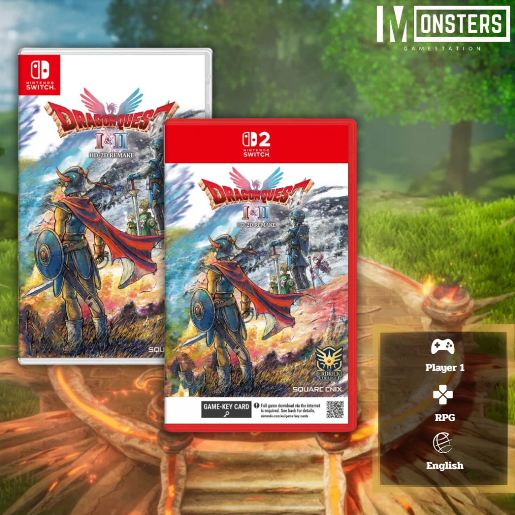 (พร้อมส่ง) DRAGON QUEST I & II HD-2D Remake [Nintendo Switch2][Nintendo Switch] [ZONE3][ASlA]