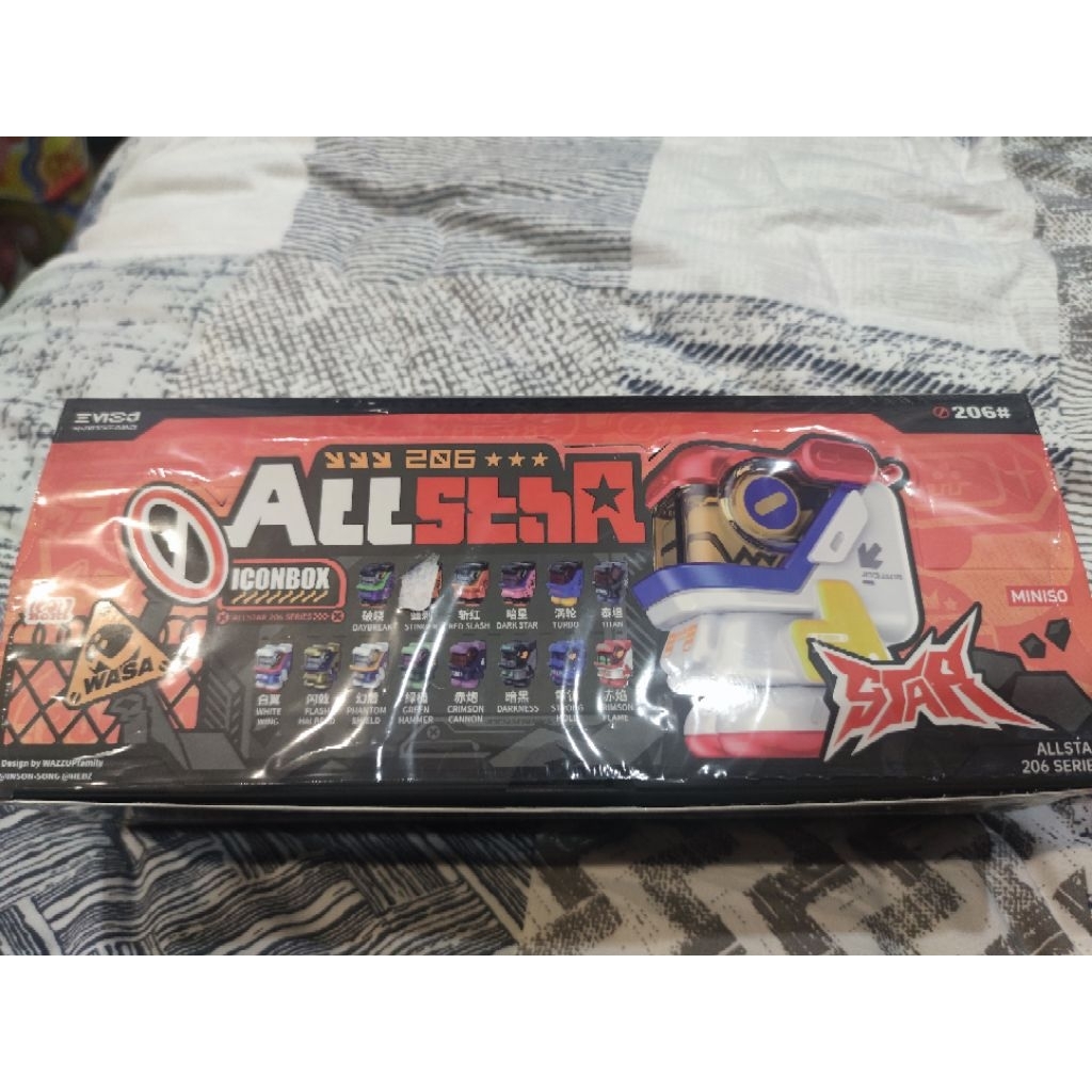 🇹🇭พร้อมส่งในไทย🇹🇭WAZZUP ALLSTAR206เช็คการ์ดไม่แกะตัว
