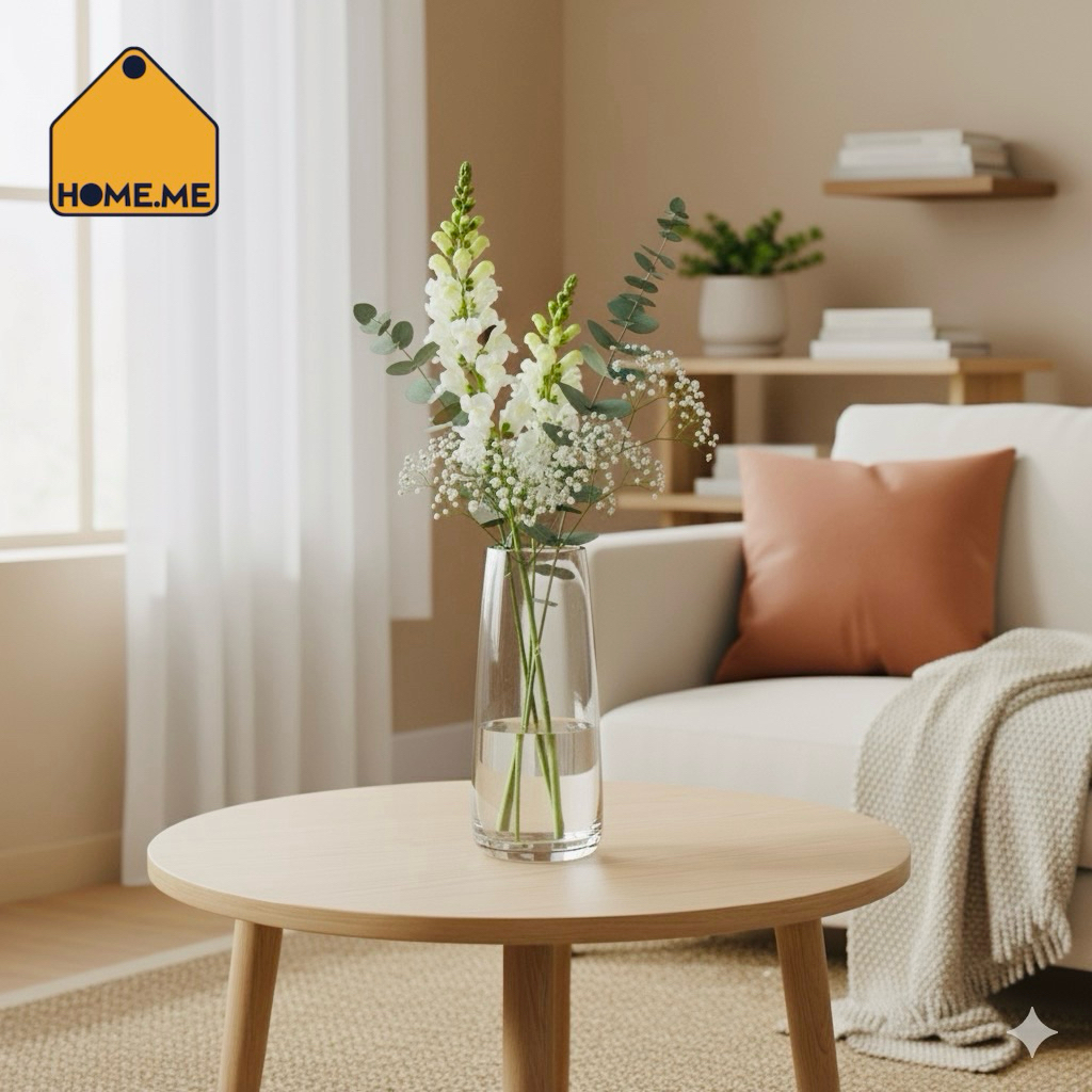 แจกัน ikea อิเกีย แก้วใส, 15 ซม. BERÄKNA เบแร็กนา