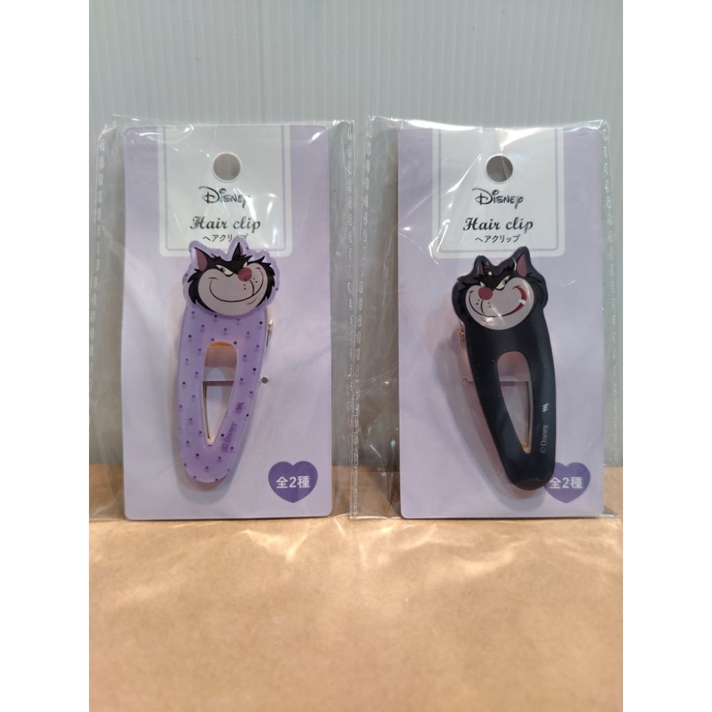 🇯🇵กิ๊บ​ติดผม​ Disney Hair​ Clip​ แมว​แสนซน​ 🍊 นำเข้า​จาก​ญี่ปุ่น​แท้​100​%✅