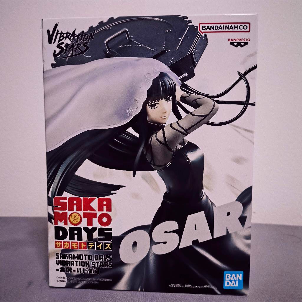 [ของแท้ มือ 1 Lot JP] Bandai BANPRESTO SAKAMOTO DAYS VIBRATION STARS-OSARAGI-II ฟิกเกอร์ figure
