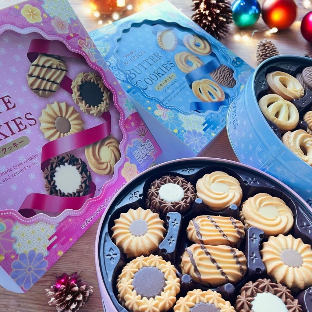 BOURBON  คุกกี้สุด Premium นำเข้าจากญี่ปุ่น TORT / BUTTER COOKIES (น้ำหนักสุทธิ 310 กรัม)