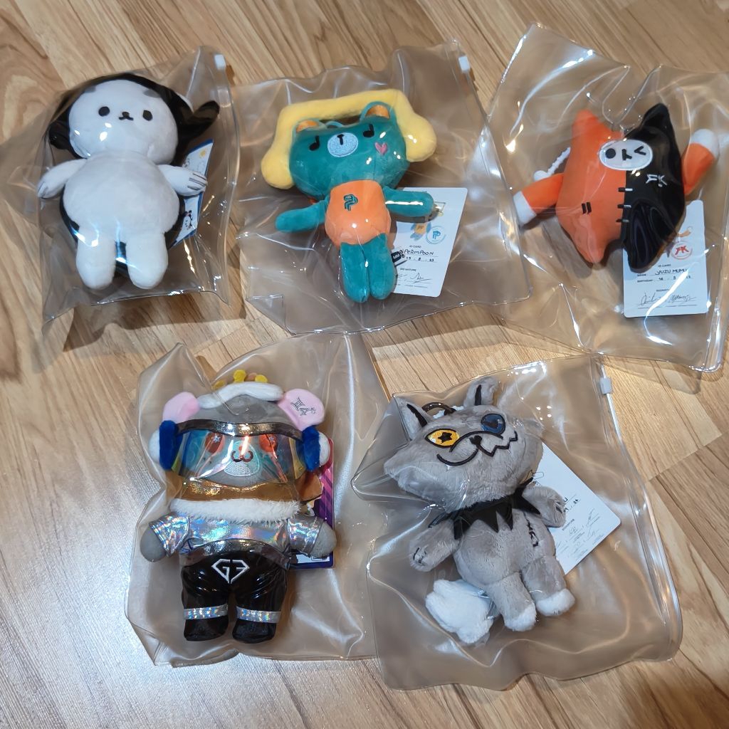 {📬พร้อมส่ง} GMMTV Doll Keychain | Polcasan | Permpoon  | YuzuMumu | Look Khunnoo | Lykyou
