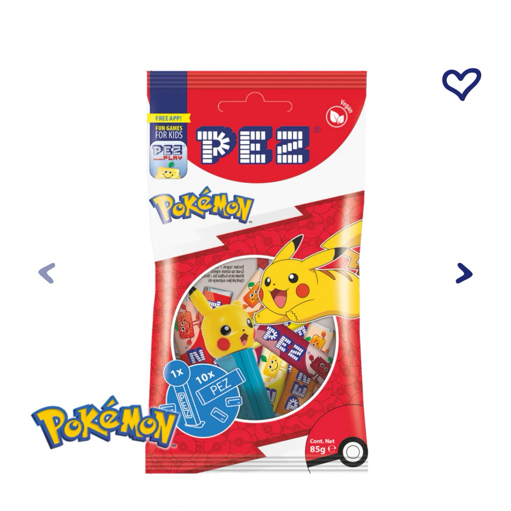 [ส่งด่วน] [คละลาย] New Year Gift Set Pez Twin Pack Nintendo Fruit Flavored Candy 34g.