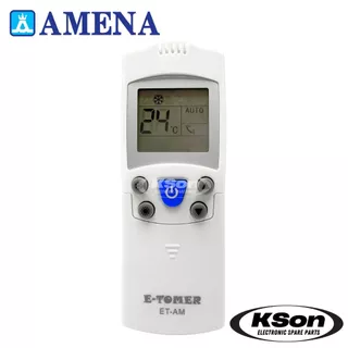 รีโมทแอร์ อามีน่า ใช้กับแอร์อามีน่าได้ทุกรุ่น Universal Amena Air Conditioner Remote Control รุ่น ET-AM