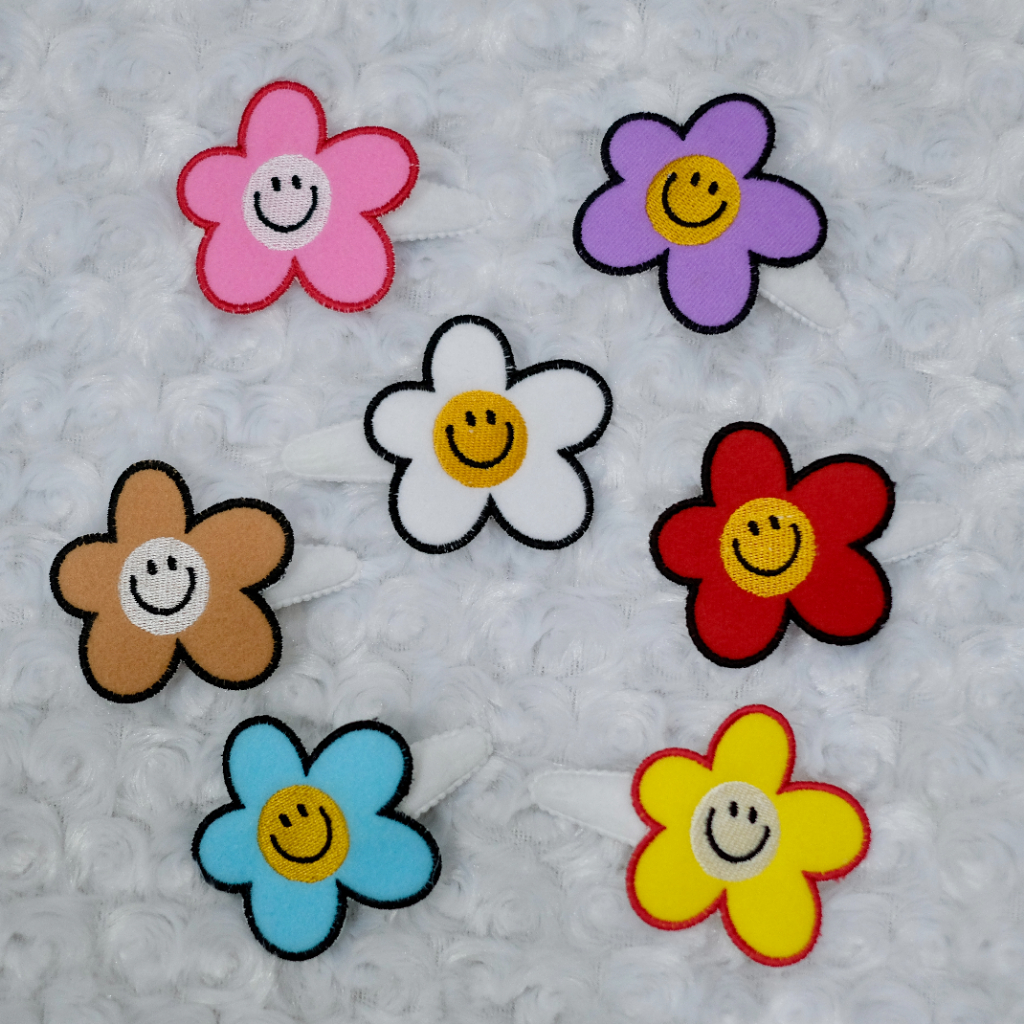 Hair Clip : ดอกเดซี่ 🌼 หัวใจ 💗 / กด 1 ชิ้น = 1 คู่