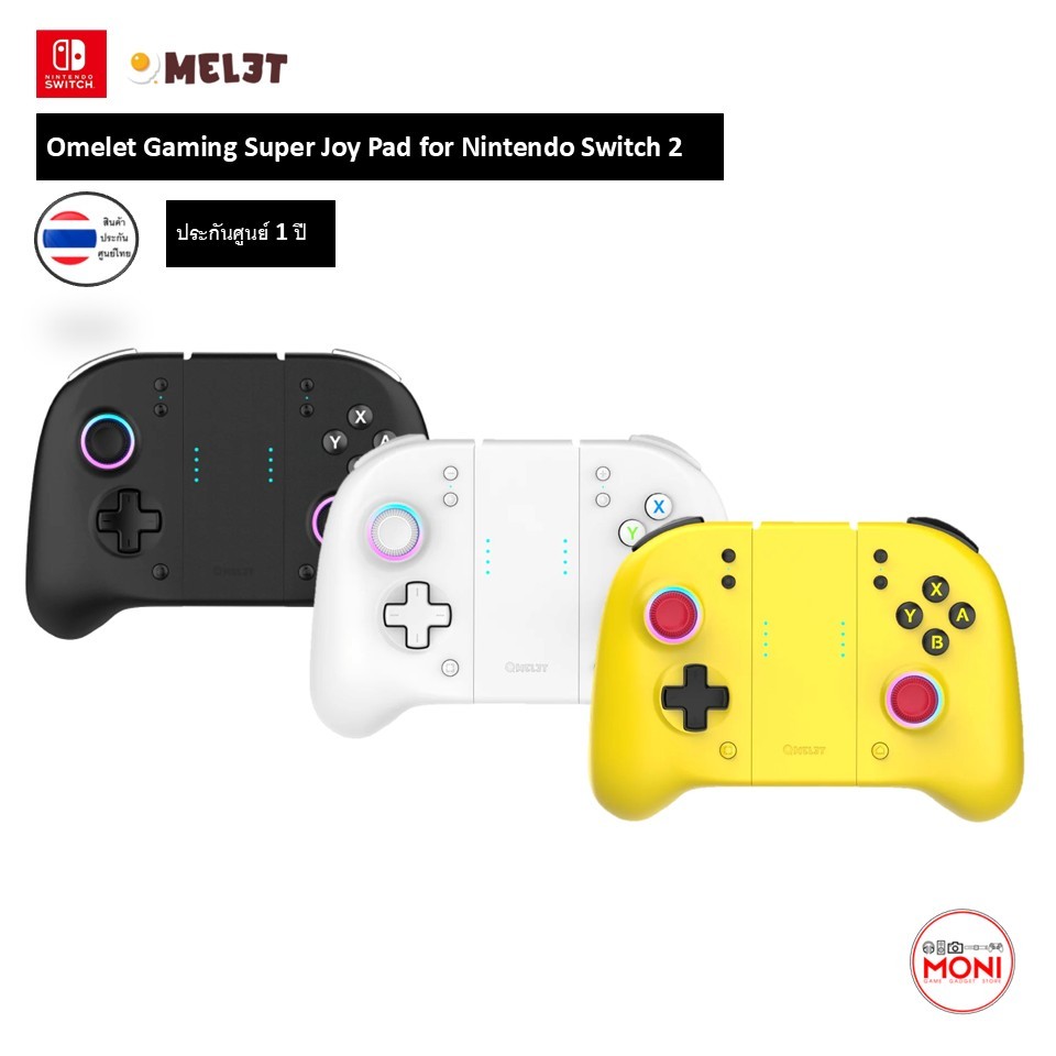 OMELET GAMING Super Joy Pad Wireless Controller สำหรับ Nintendo Switch 2
