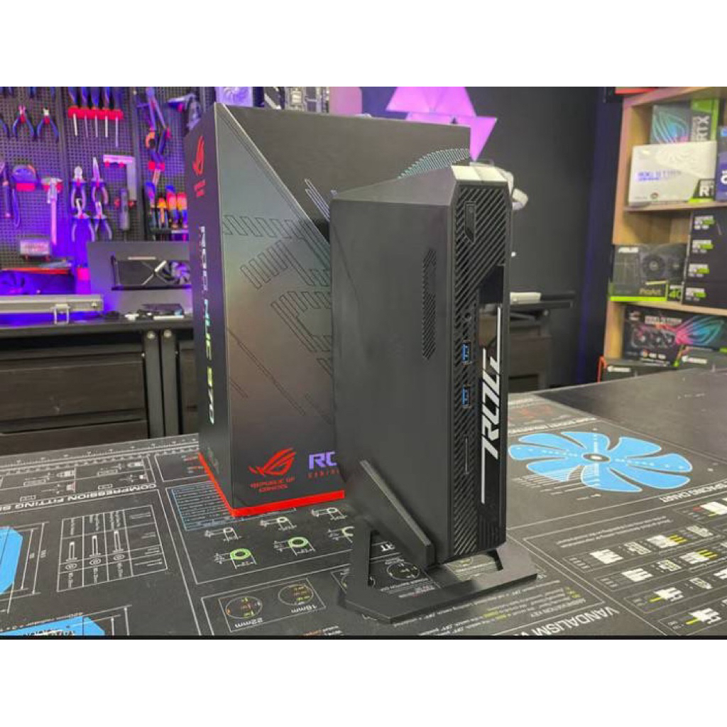 MINI PC ASUS ROG NUC RNUC14SRKU9189A0I Ultra 9 185H SSD M2 1TB RAM32GB RTX 4070 (8GB GDDR6) มือสองปร
