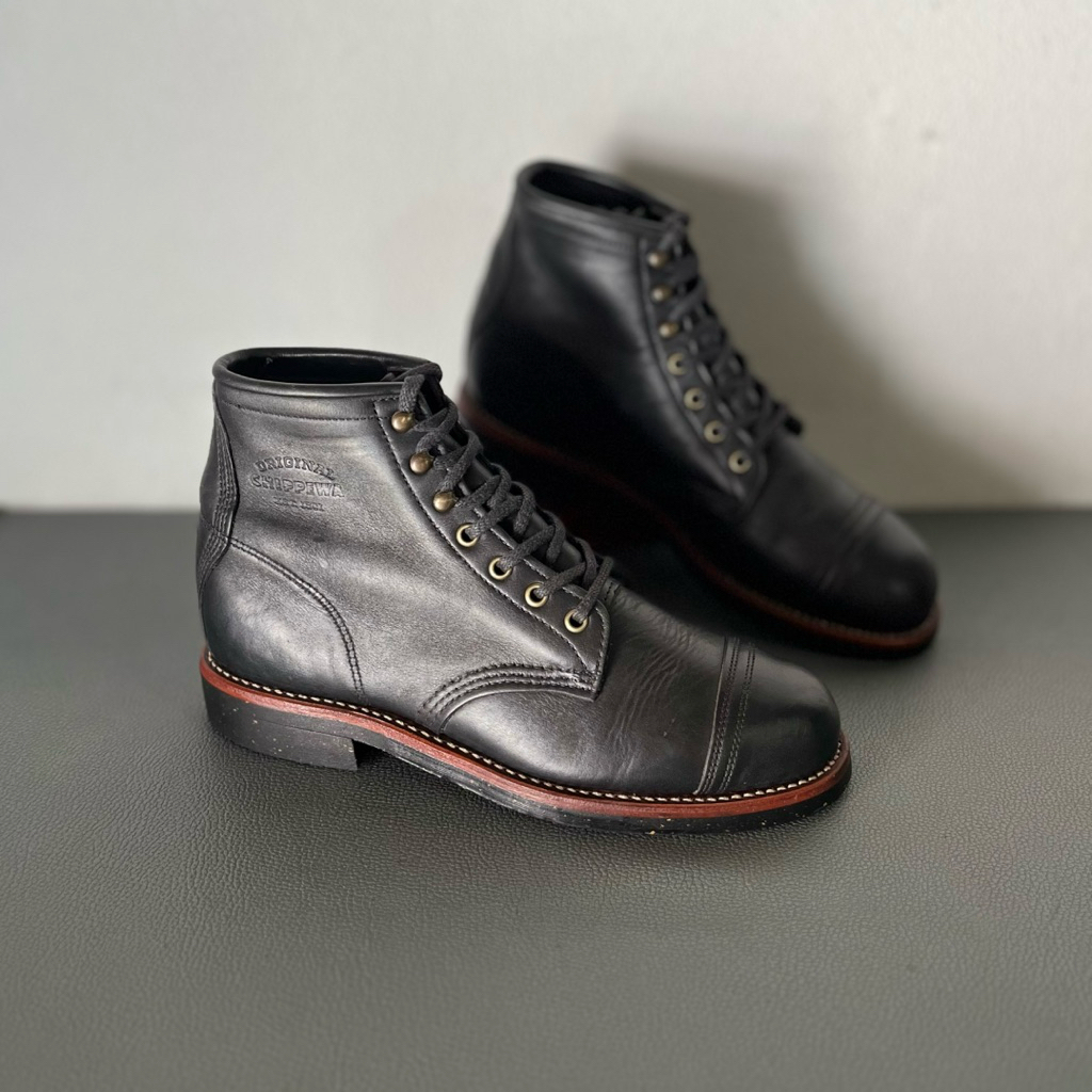 Chippewa CapToe Boots Usa Size 8D (41) 26cm