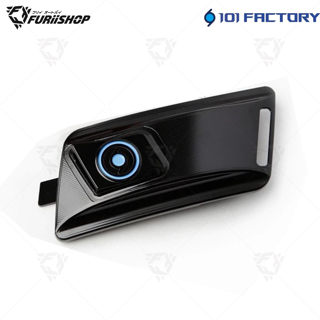 ฝาครอบแคร้ง 1O1 FACTORY I-GET NEW VESPA ดำ