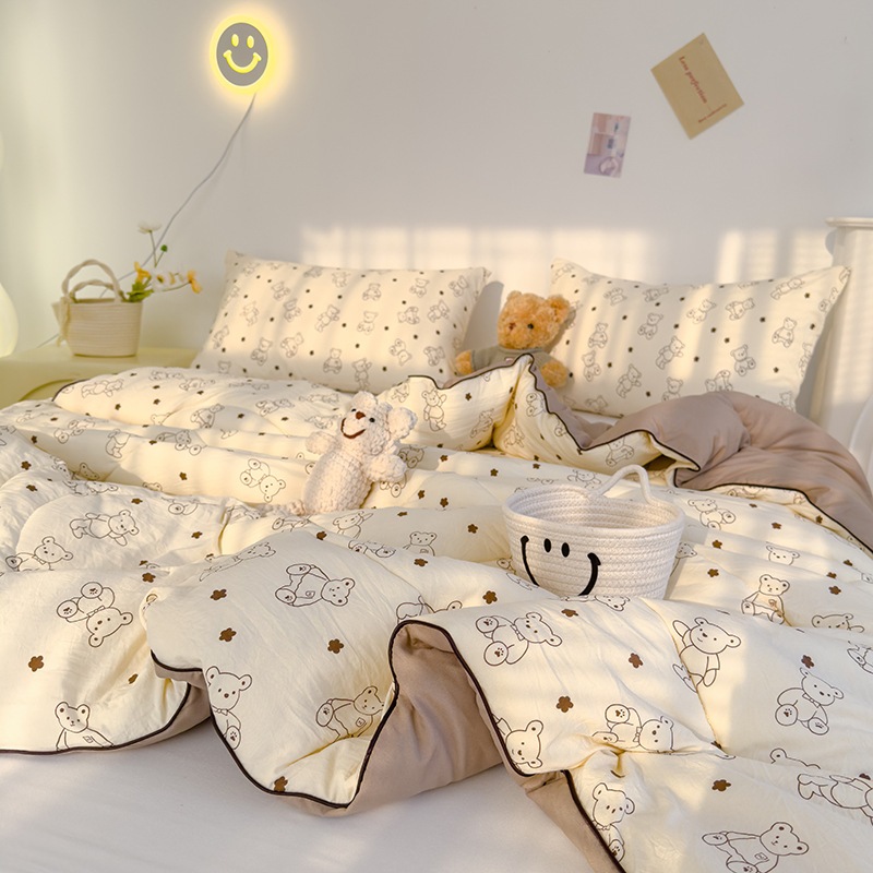 Thai Daily Lab  ผ้าห่มใยถั่วเหลือง A (ฤดูใบไม้ร่วง/หนาวแรกใช้) นุ่มต่อผิว สบายนอน （2kg） - รูปที่ 2