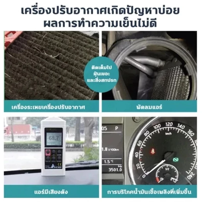 MOTUS โฟมล้างแอร์ น้ำยาล้างแอร์ สเปรย์โฟมล้างแอร์ สเปรย์ล้างแอร์ สเปรย์โฟมทำความสะอาดเครื่องปรับอากาศ thumbnail 4