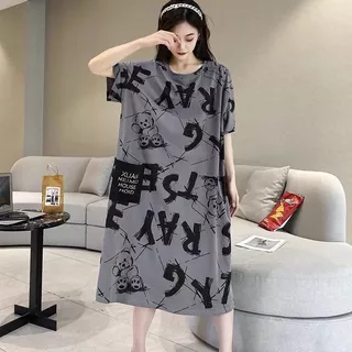 มีสินค้าพร้อมส่ง ชุดนอนไซส์ใหญ่ เหมาะสำหรับผู้หญิงน้ำหนักไม่เกิน 150 กก. ชุดนอนผู้หญิง