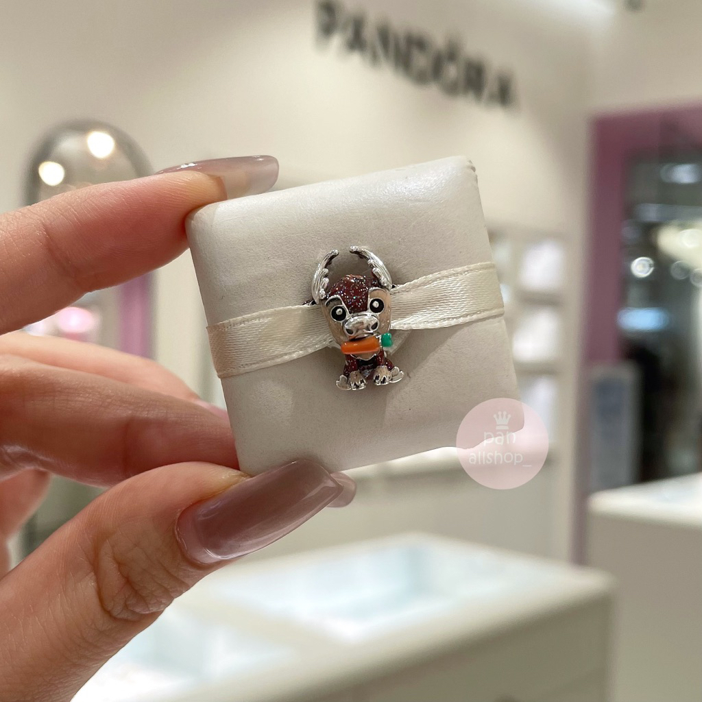 (ของแท้100%) Pandora Disney Frozen Sven Charm ชาร์มกวางของเอลซ่า