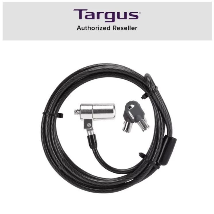 Targus DEFCON Master Key Cable Lock (ASP48MKUSX) สายล็อคโน๊ตบุ๊ค