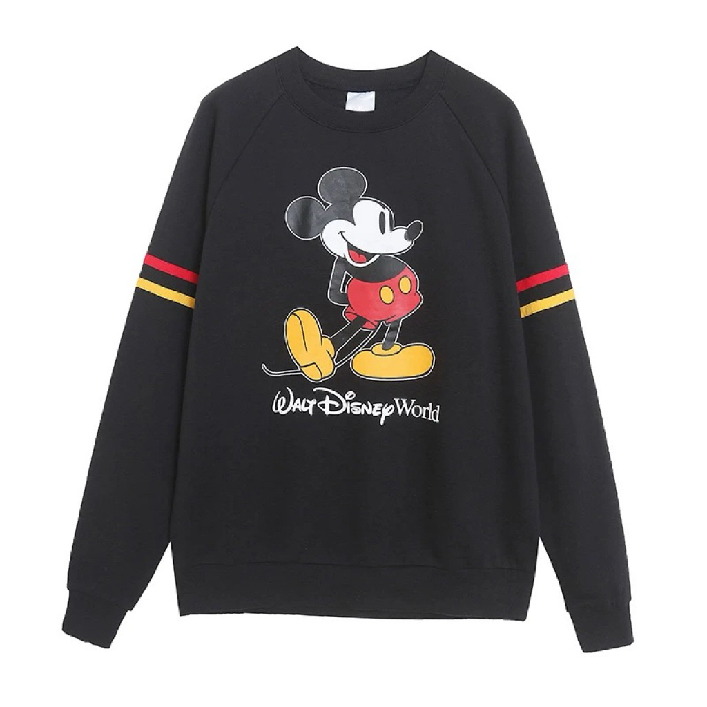 เสื้อมิคกี้ สเวตเตอร์ Mickey mouse  sweatshirt งาน♣️Disney♣️ แท้💯 (TS707)