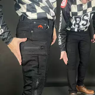 กางเกงการ์ด MANTA DENIM รุ่น FH SERIES เสริมกระเป๋าด้านข้างทรงคาร์โก้