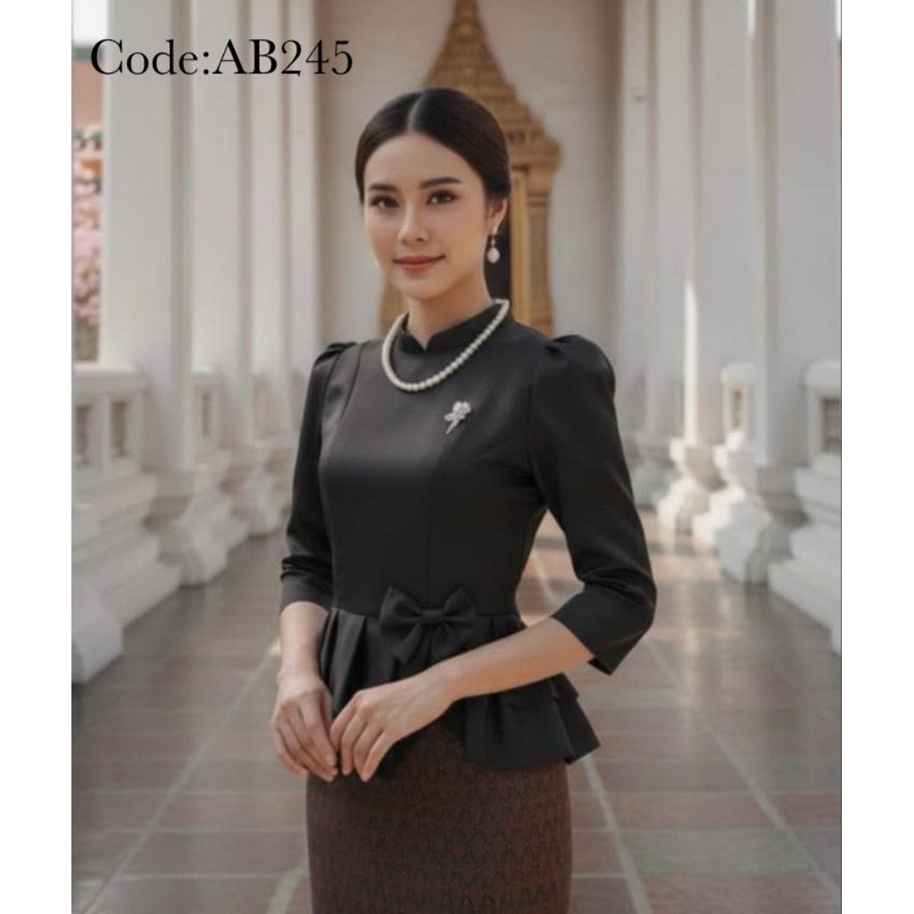 ของแท้ ส่งจากนครนายก ไทยเรือนต้น จิตรลดา ไทยอมรินทร์ ไทยบรมพิมาน  ไทยดุสิต  ไทยจักรี เสื้อลูกไม้ Chut Thai