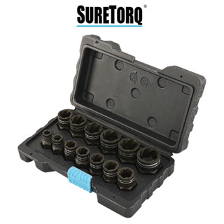 SURETORQ ลูกบ๊อกถอดน็อตชำรุดสั้น ขนาด 3/8