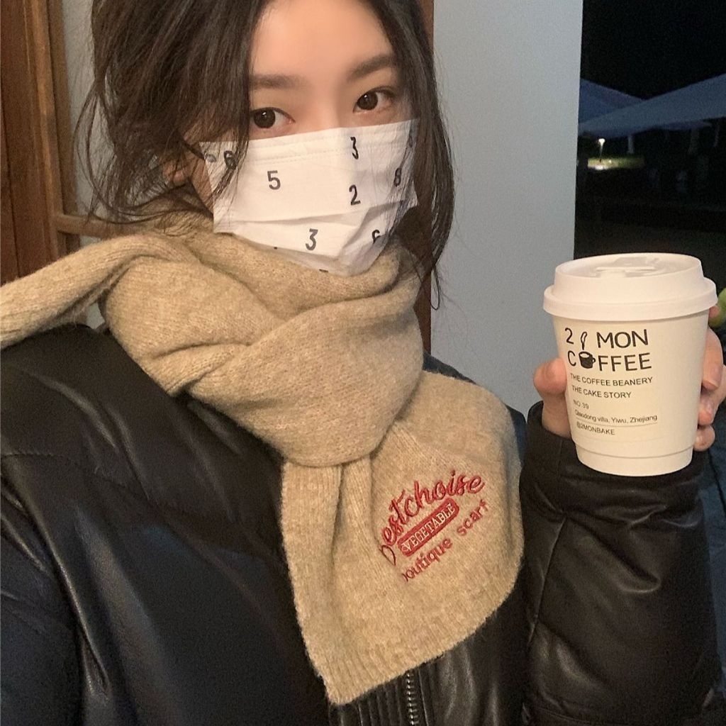 ผ้าพันคอกันหนาว 🇹🇭ส่งจากไทย