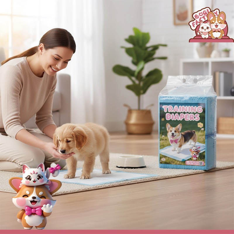 Boqi factory แผ่นรองฉี่ Cocoyo  แผ่นรองฉี่แมว แผ่นรองฉี่สุนัข  ช่วยฝึกขับถ่าย ระงับกลิ่น ซึมซับไดีดี