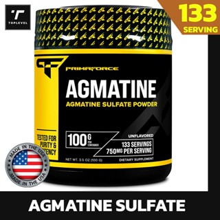 Primaforce Agmatine Sulfate Powder 100g /133 Servings ช่วยผล…
