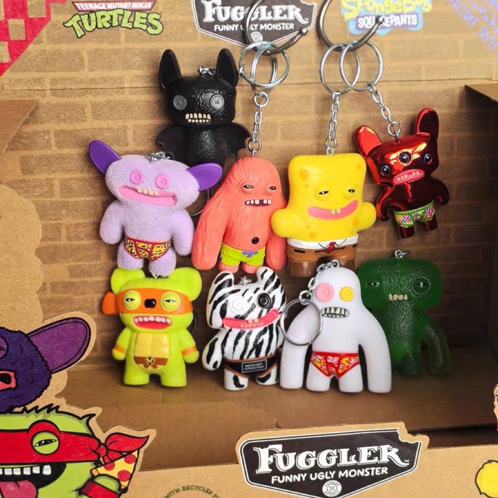 💥สินค้าพร้อมส่งจาก กทม💥 สุ่มแยก ลิขสิทธิ์แท้ พวงกุญแจสัตว์ประหลาด Fuggler's Figurine Series 2