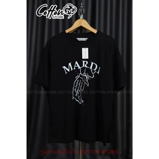 เสื้อยืด Mardi-A อก 38"-56" XS-5XL Cotton 100% ไม่ใช่ผ้ามัน ผ้าหนา ใส่สวย พร้อมส่งจากไทย