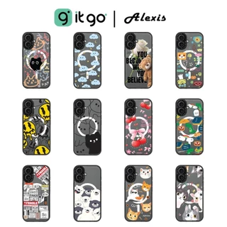 เคสขอบดำ Alexis Cartoon ST Black V.5 เคสใหม่ ลายไม่ซ้ำ น่ารักจนใจเจ็บ! สำหรับ IP-17 เท่านั้น!!!