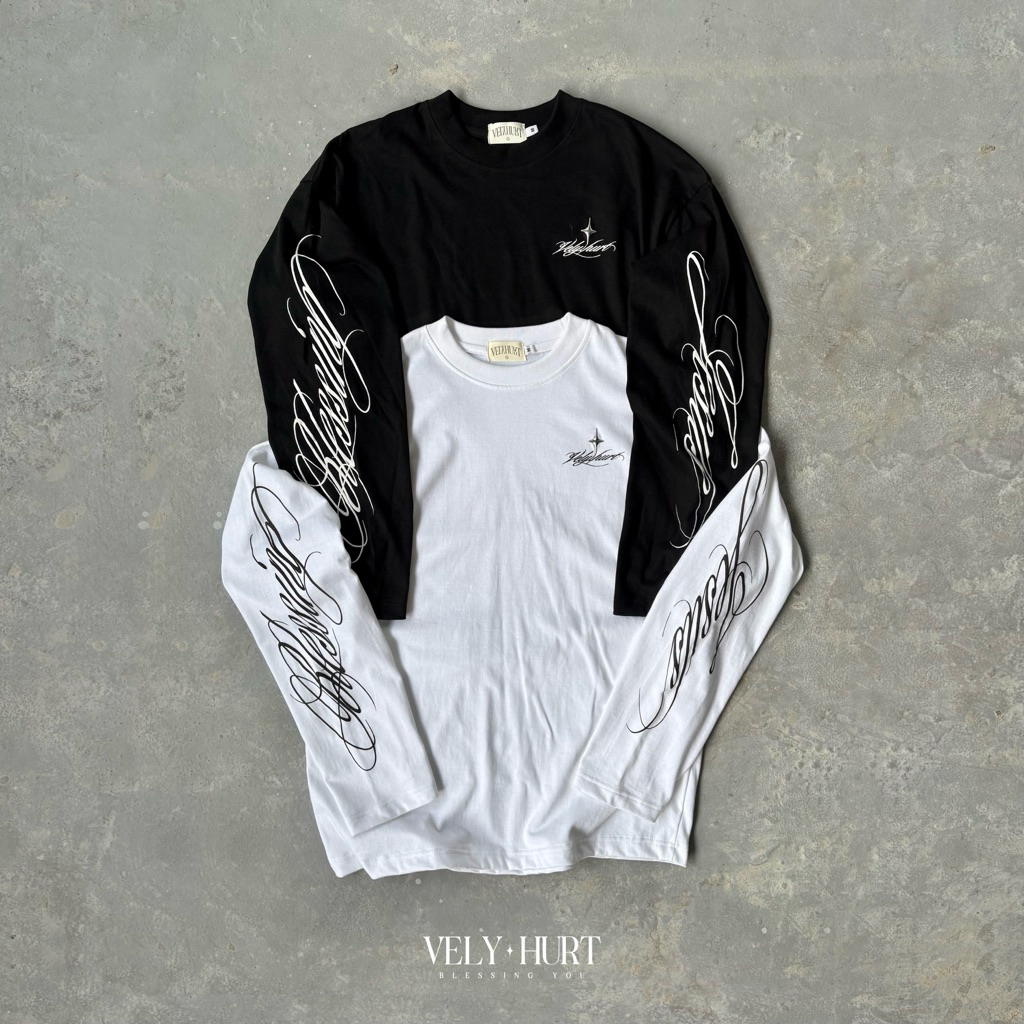 Vely.hurt Long Sleeve Jesus Blessing V.1