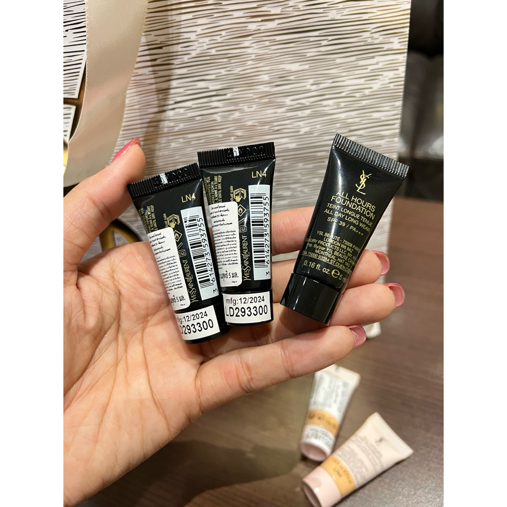 รองพื้น YSL All Hours Foundation 5ml ขนาดพกพา