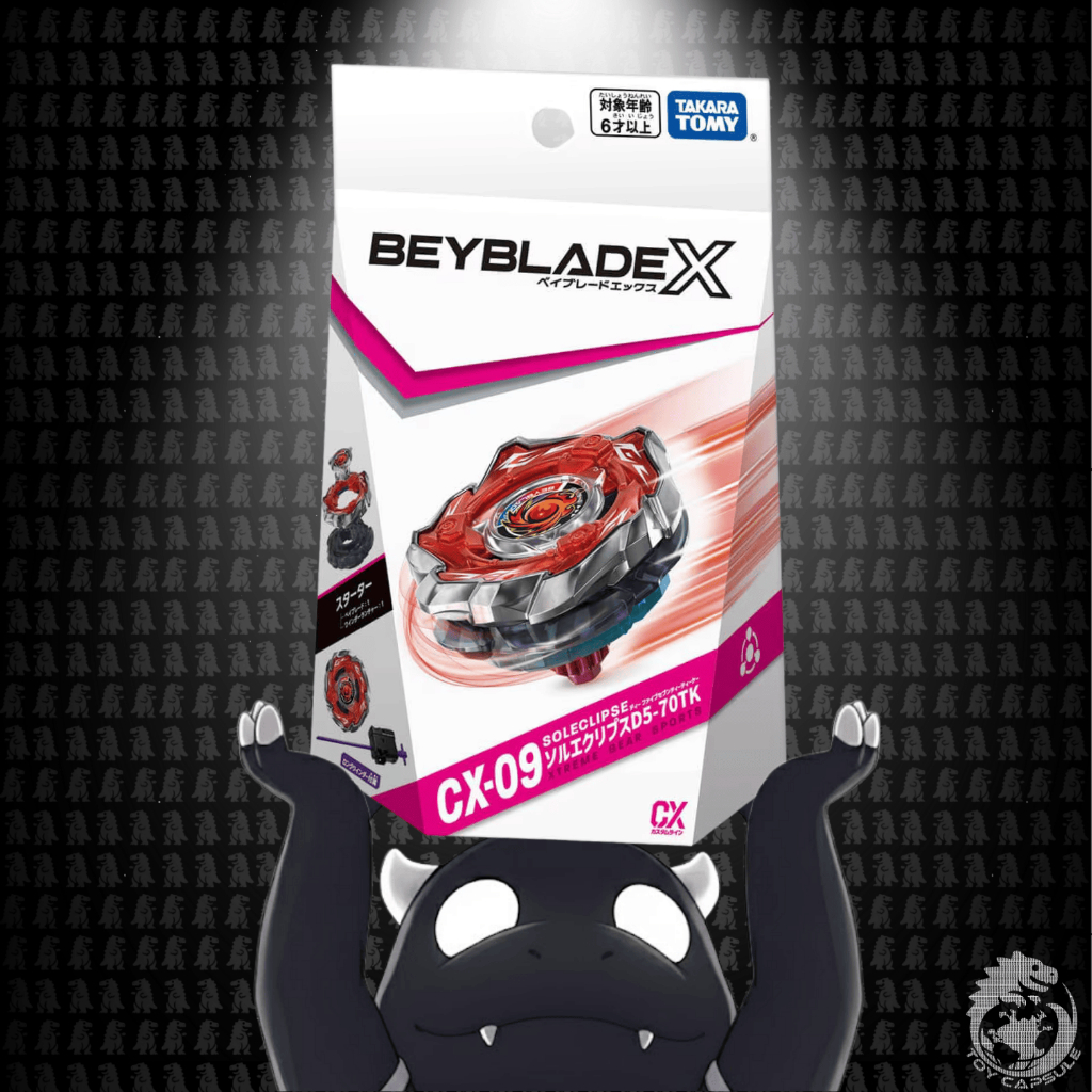 BEYBLADE X CX-09 Starter Sol Eclipse D5-70TK