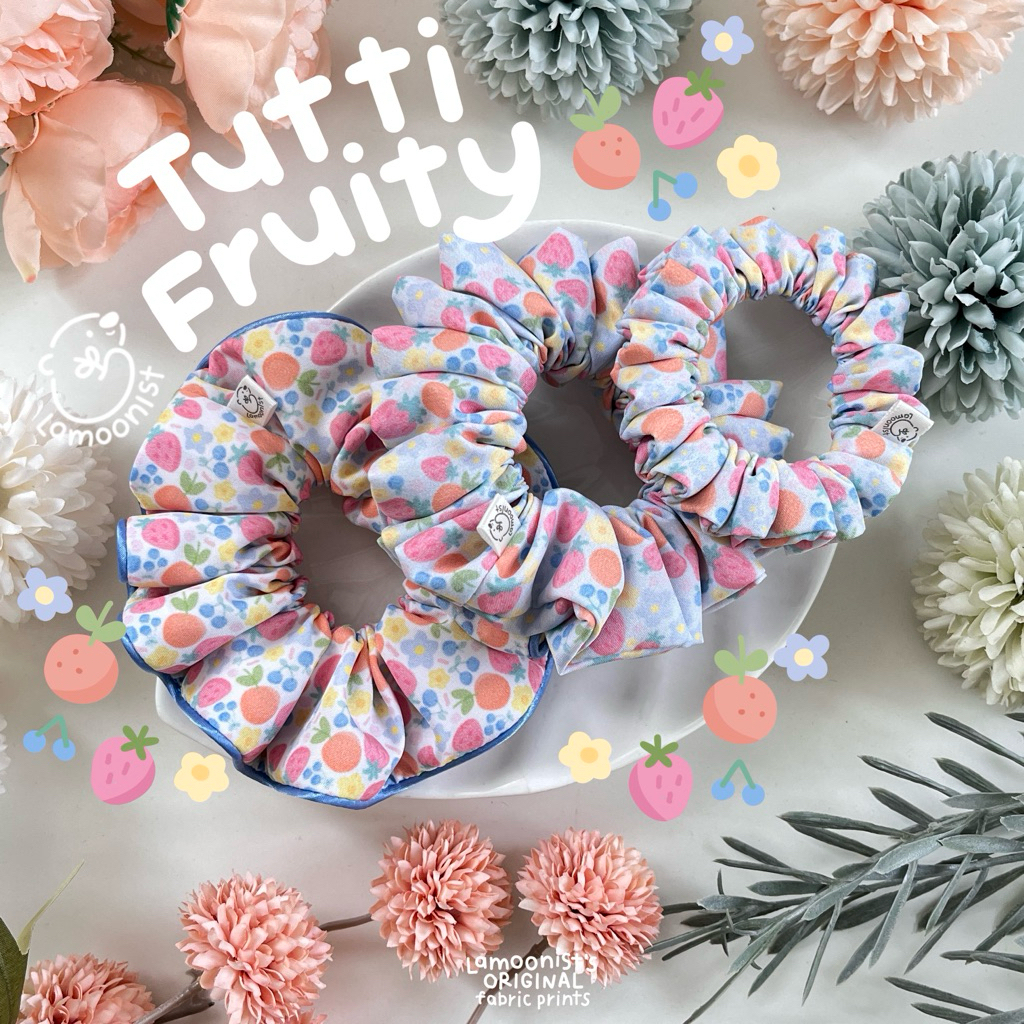 Lamoonist Scrunchies • Tutti Fruity