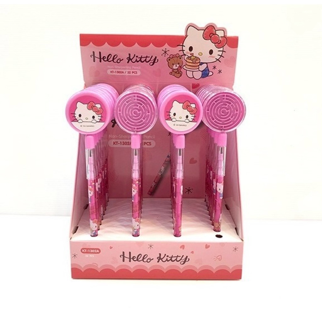 ✏️ ดินสอต่อไส้สุดคิ้วท์32แท่งไม่ต้องเหลาให้ยุ่งยาก! หมุนไส้เปลี่ยนได้ทันใจ พร้อมลายการ์ตูนสุดฮิตที่ใครเห็นก็ต้องหลงรัก