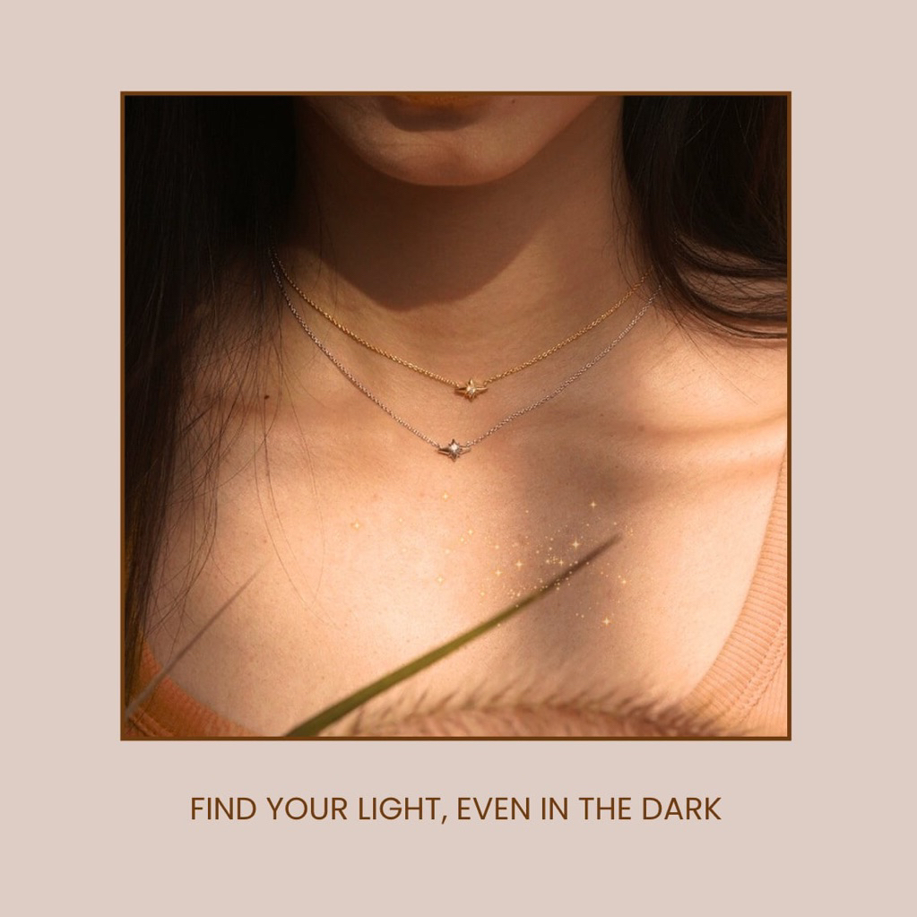 Starlit necklace by Jamboree