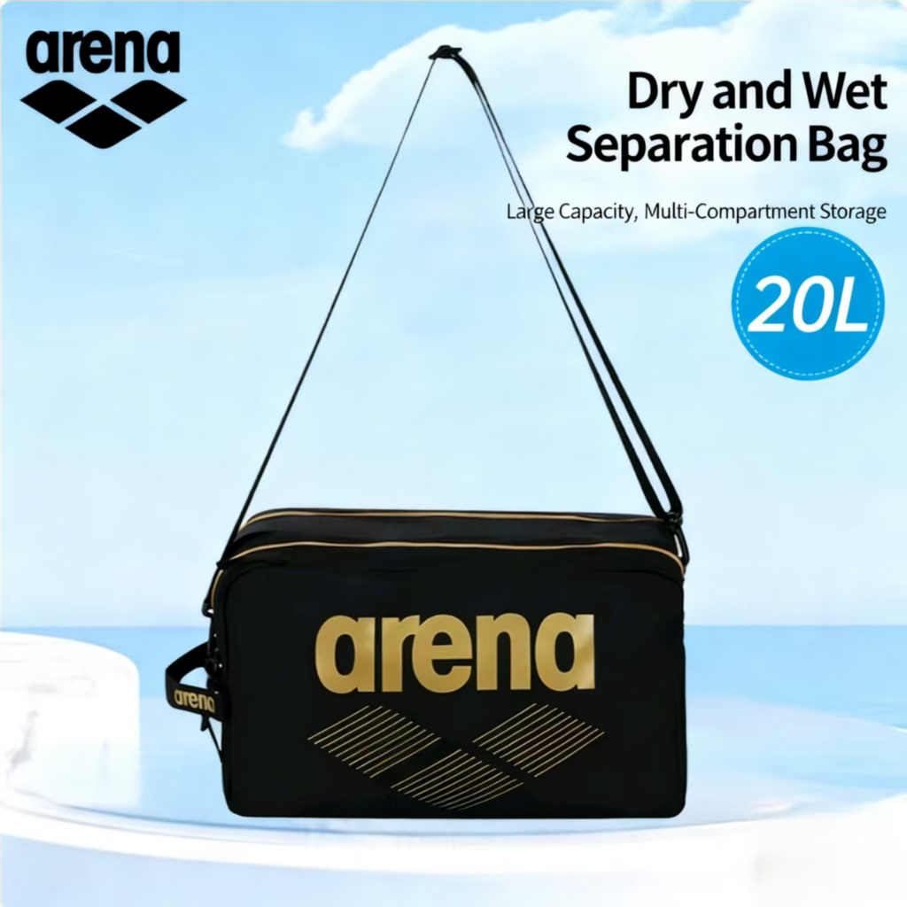 arenaกระเป๋าว่ายน้ำหลายแบบ คลังสินค้าว่ายน้ำ Xu Jia Arena แบบยูนิเซ็กซ์ กันน้ำ สไตล์เดียวกัน กระเป๋า