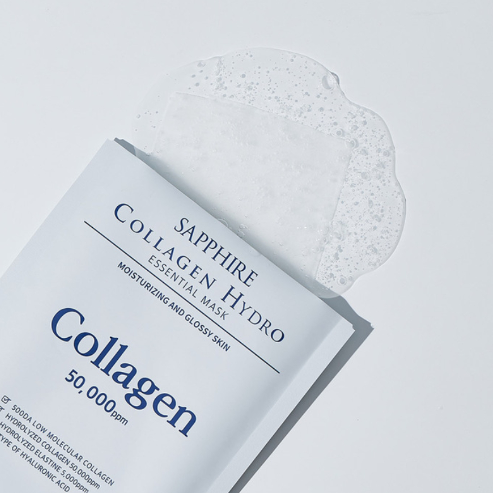 WELLDERMA Sapphire Collagen Hydro Essential Mask (30ml*10ea)(1box) — صورة 2