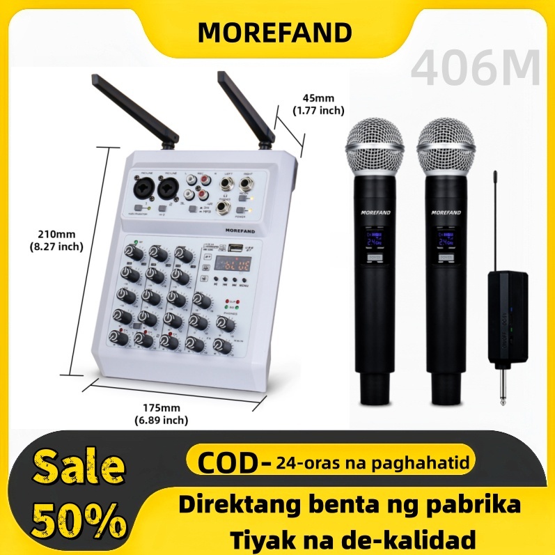406M ไมค์ ลอย ไร้ สาย,ไมโครโฟนไร้สาย,ไมค์ลอยไร้สายแท้,ไมค์ร้องเพลง ไมค์คาราโอเกะ,ไมค์ไร้สาย wireless