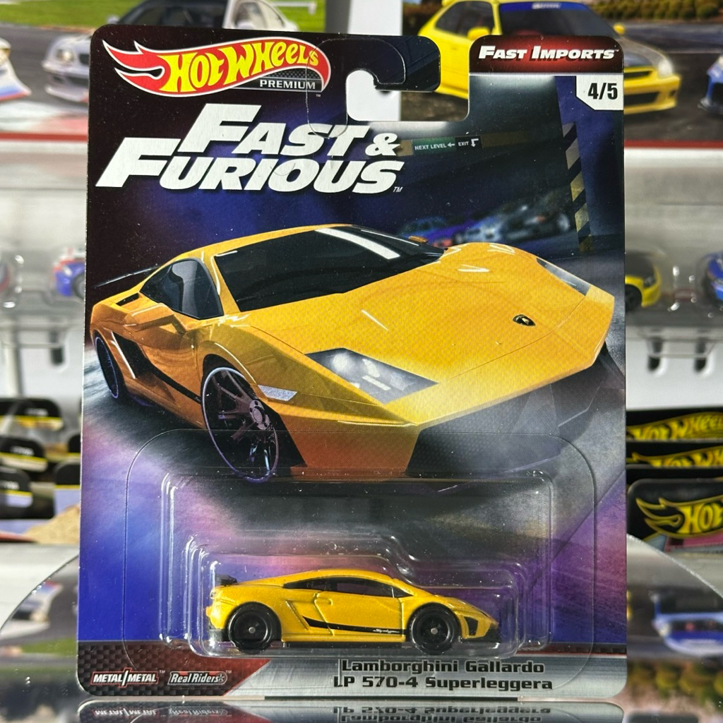 Hotwheels Premium 🏎️ Lamborghini Gallardo LP 570-4 Superleggera