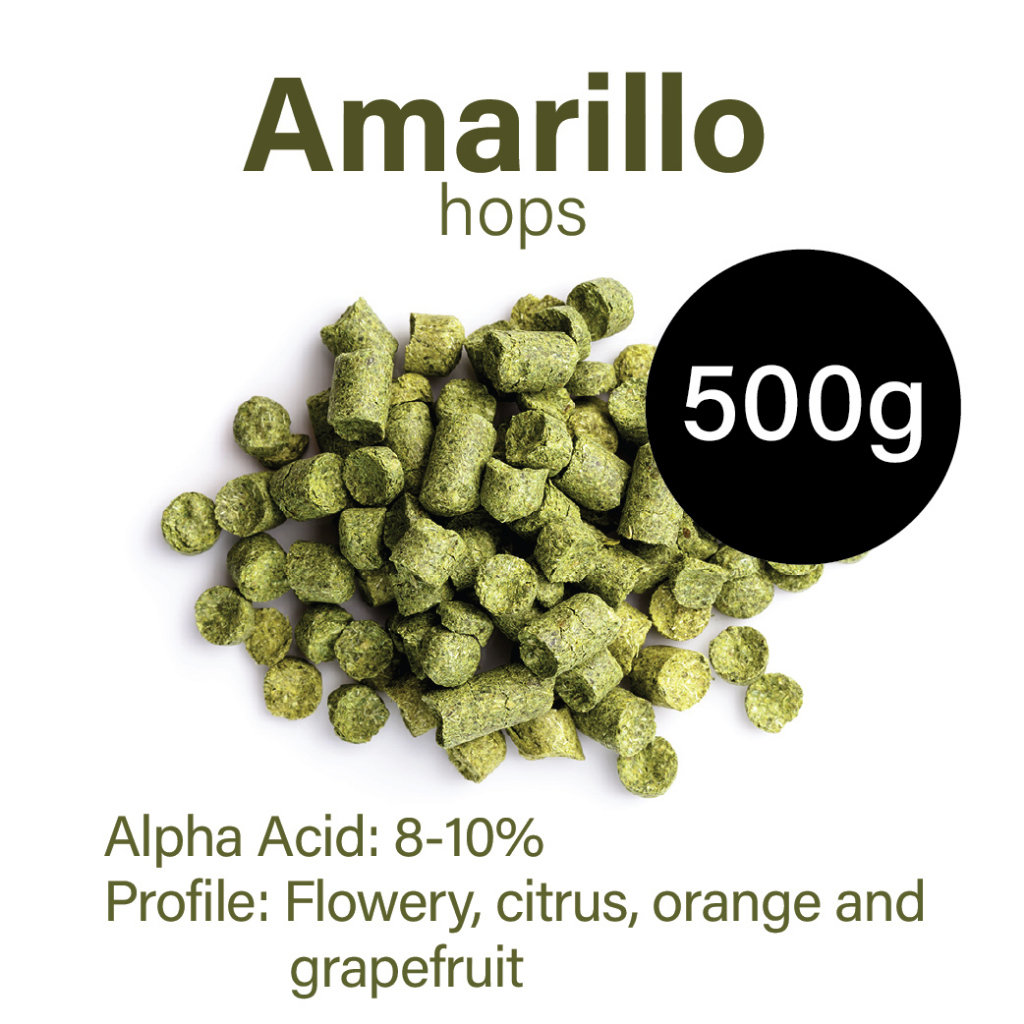 Amarillo Hops T90 Pellets – USA - 500g.