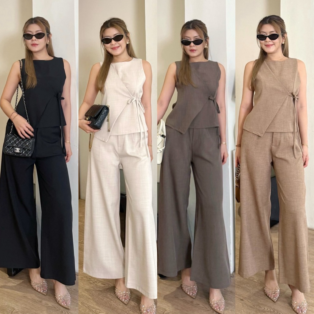 B09 :: Abbi Set ชุดเซทแฟชั่นผู้หญิงพร้อมส่ง
