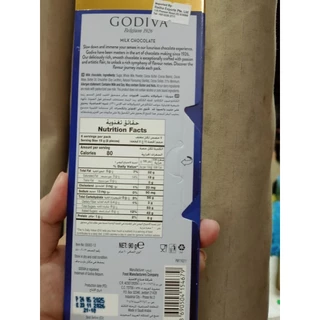 GoDiva Belgium มีให้เลือก2รส ขนาด90g นำเข้าจาก ประเทศซาอุดี อาราเบีย