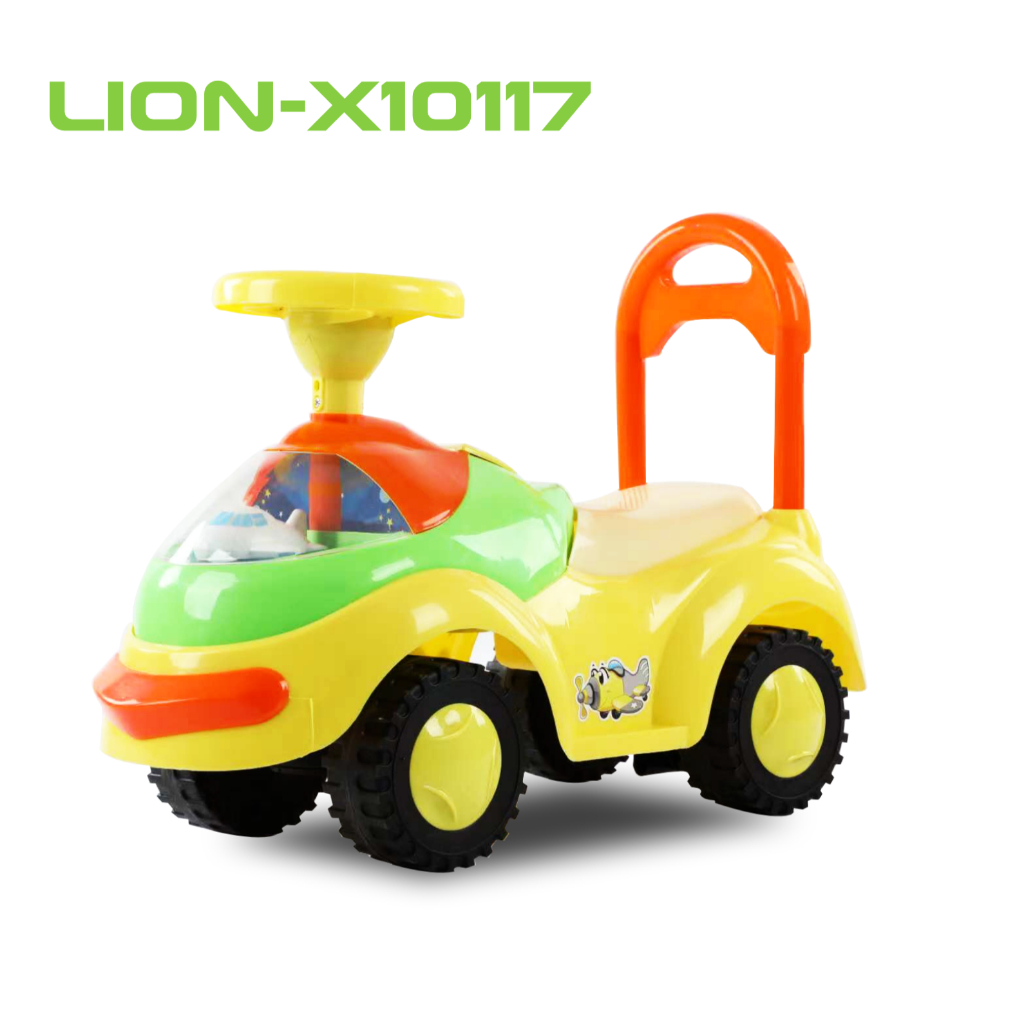 LION TOYS รถขาไถเด็กทรงอวกาศ