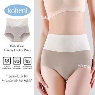 ⭐KOBENI⭐กางเกงชั้นใน 3D Jelly Strip ไร้ตะเข็บ เก็บพุง เอวสูง Light Control ผ้าหยืดหยุ่น ยกก้น สวมใส่สบาย