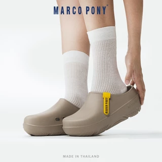 Marco Pony รองเท้าแตะ รองเท้าแตะผู้หญิงกันลื่น พื้นหนา 3.5 ซม กันน้ำ นุ่มใส่สบาย MH9027
