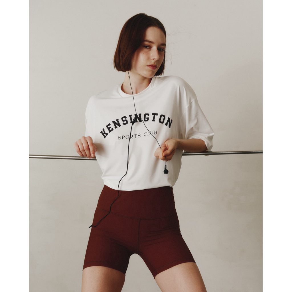 Kensington Boyfriend Tee เสื้อยืดออกกำลังกายทรง oversize จาก gymandslim