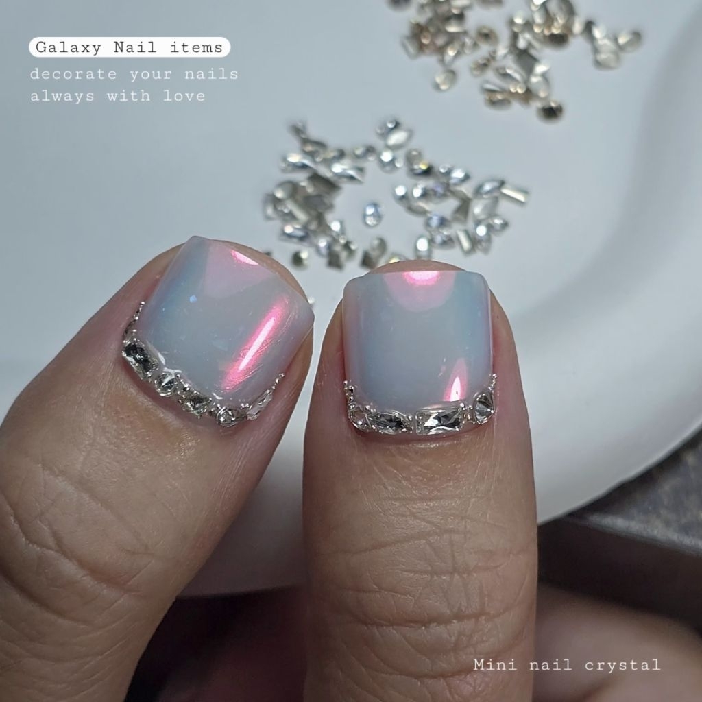 เพชรแต่งเล็บ crystal mini คละแบบ