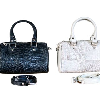 กระเป๋าหนังจระเข้ทรงหมอนมินิหิ้วได้สะพายได้ของใหม่มือ1งานแฮน…